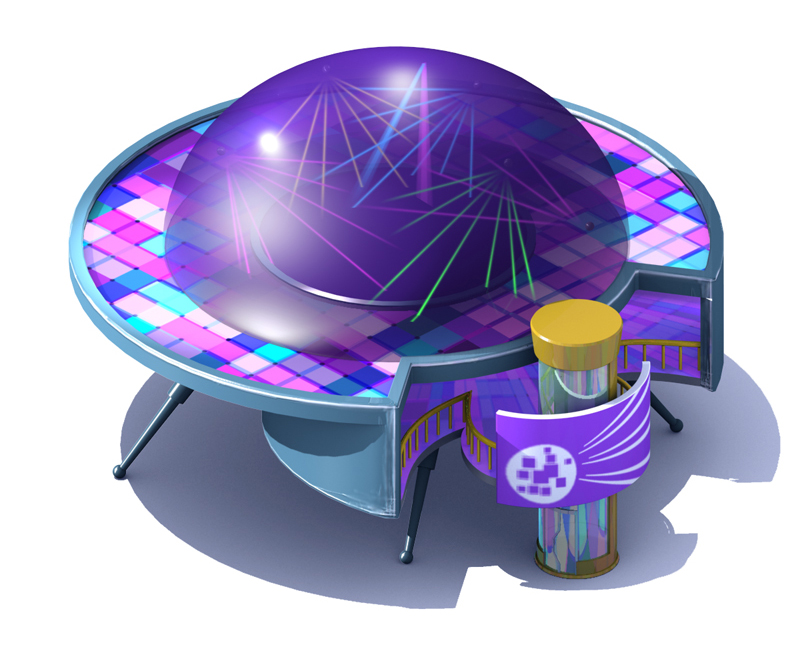 Mirena Rhee - 3d modeling, rendering for Cosmic Colony for iOS