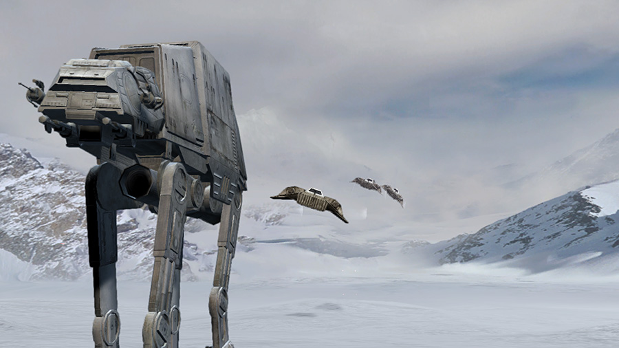Star Wars: The Force Unleashed Ultimate Sith Edition - Hoth Battle opening sequence