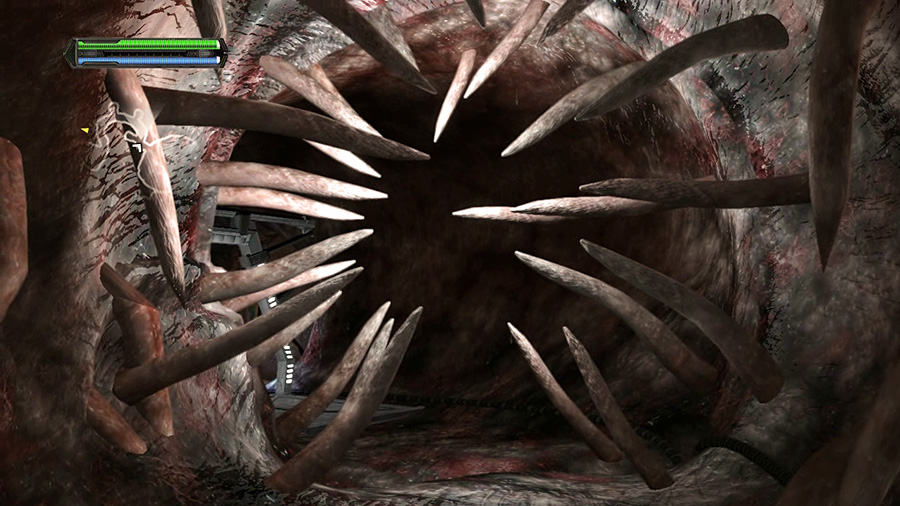 3d artwork for Sarlacc Stomach, Star Wars: The Force Unleashed. 3d modeling, texture painting and lighting by Mirena Rhee.