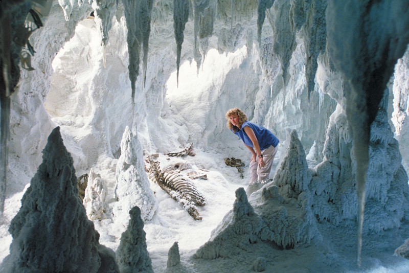 Episode 5: Wampa cave production still